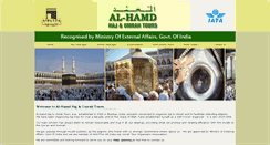 Desktop Screenshot of alhamdhajumrah.com